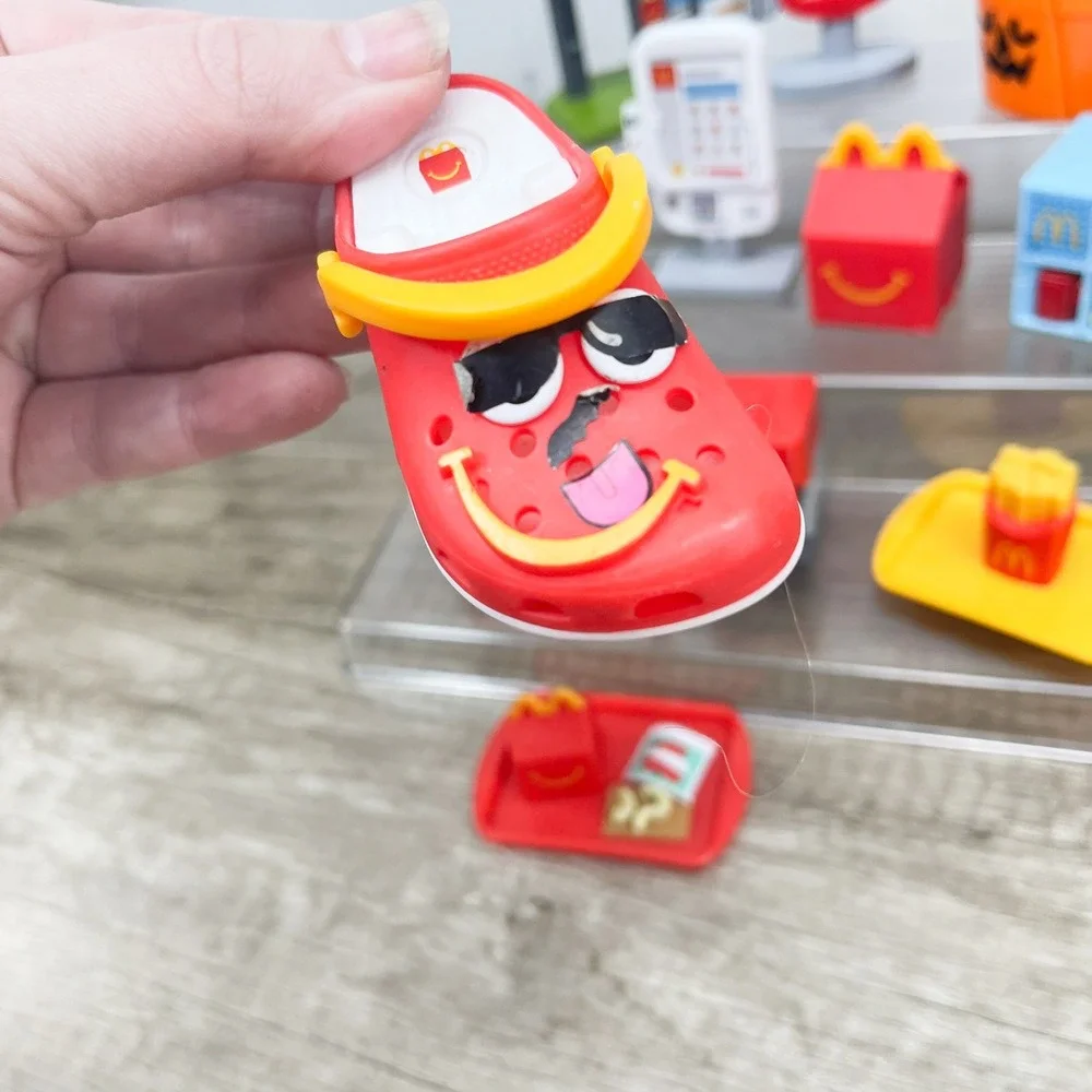 McDonalds Happy Meal Toy Lot Kiosk Menu Soda Fountain McPunkn Halloween Bucket